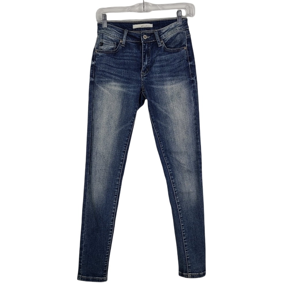 KanCan Mid-Rise Super Skinny KC7085CHD‎ Jeans  sz 25